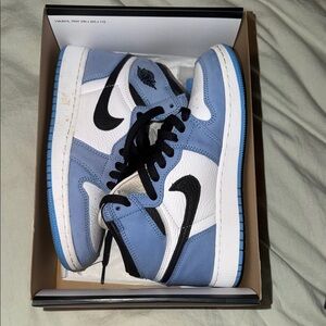 University blue Jordan 1s